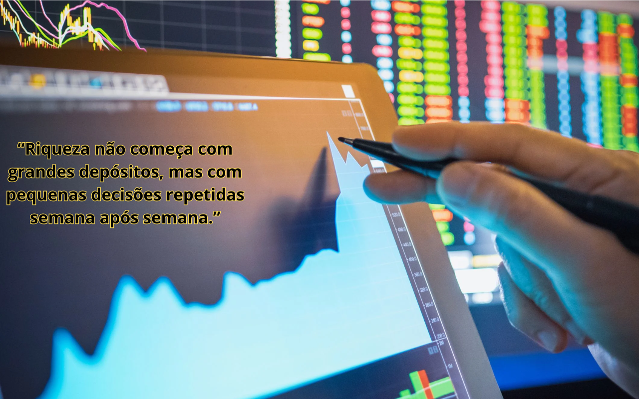 Os melhores investimentos para quem só consegue investir R$30 por semana