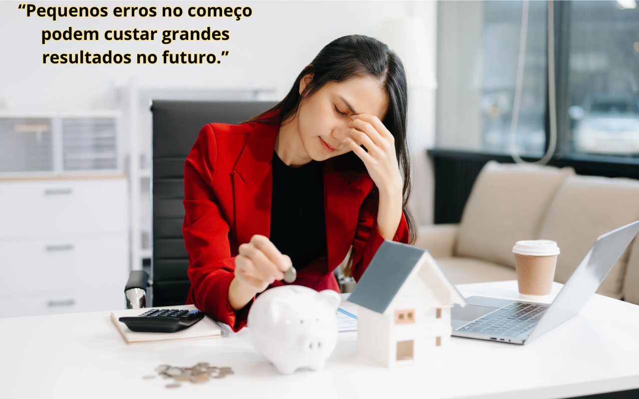 Erros comuns de quem começa a investir com pouco dinheiro